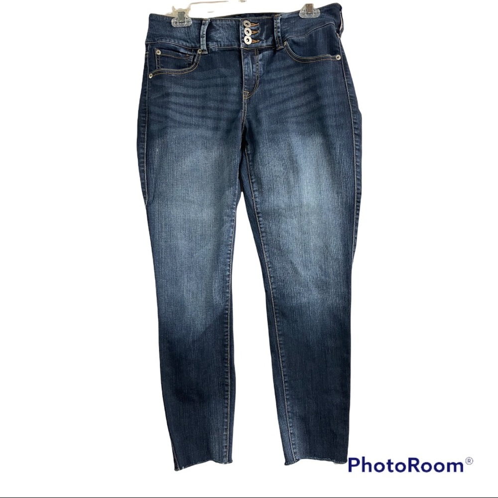 Torrid premium skinny crop jeans 10R